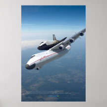 Soviet Aviation: An-225 and Buran Poster
