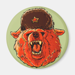 Soviet Bear Magnet
