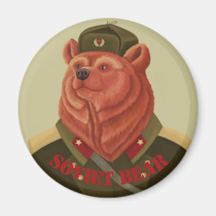 Soviet Bear Magnet