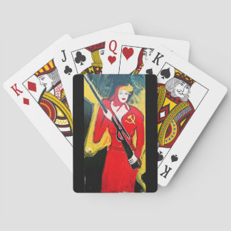 SOVIET DEFENSE PLAYING CARDS