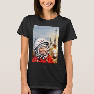 Soviet Gagarin Cosmonaut Space Program Vintage CCC T-Shirt