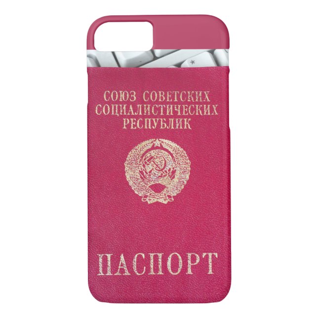 Soviet passport Case-Mate iPhone case (Back)
