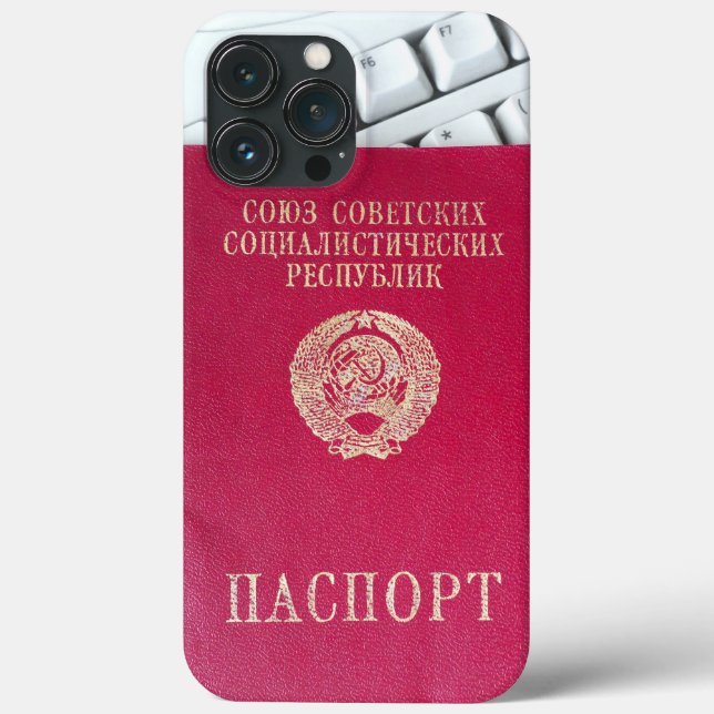 Soviet passport Case-Mate iPhone case (Back)