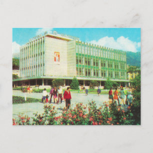 Soviet postcard "Trade House", Yalta