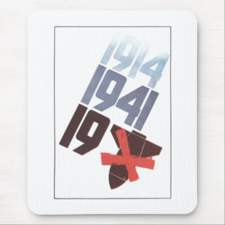 Soviet poster mouse pad