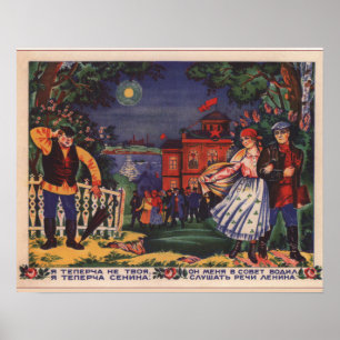 Soviet  Propaganda Poster