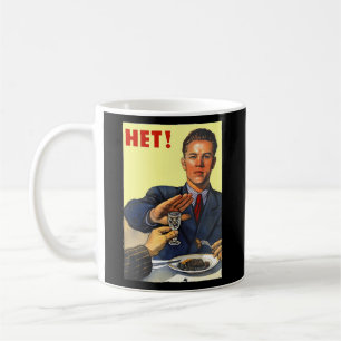 Soviet Russian Ussr Propaganda No Alcohol Coffee Mug