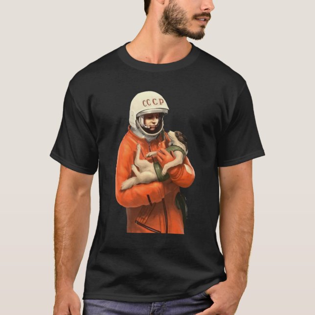 Soviet Space Gagarin USSR CCCP T-Shirt (Front)