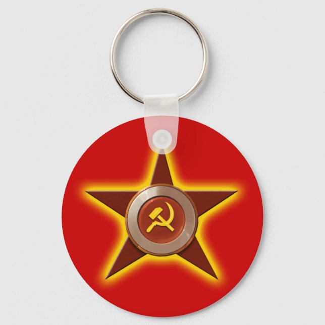 Soviet Star keychain (Front)