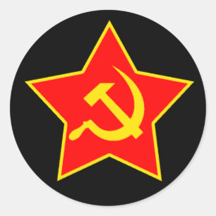 Soviet Star Sticker