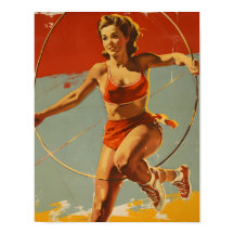 Soviet Themed Female Gymnastics