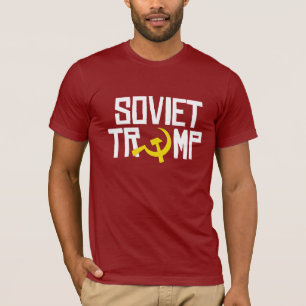 Soviet Trump -- Anti-Trump Design - - white - T-Shirt