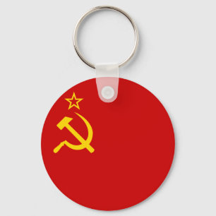 Soviet Union Flag Keychain