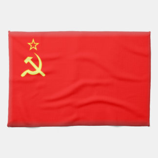 Soviet Union Flag Kitchen Towel