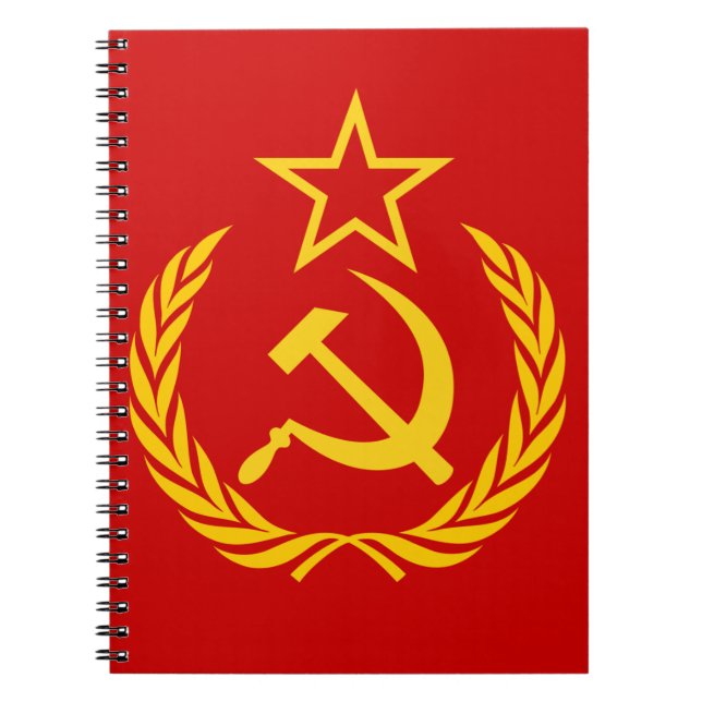 Soviet Union Flag Notebook (Front)