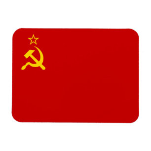 Soviet Union Flag, USSR, CCCP, Communism, Lenin Magnet