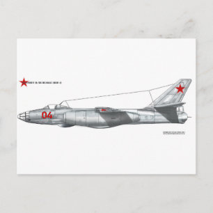 Soviet Union Ilyushin Il-28 Beagle Postcard