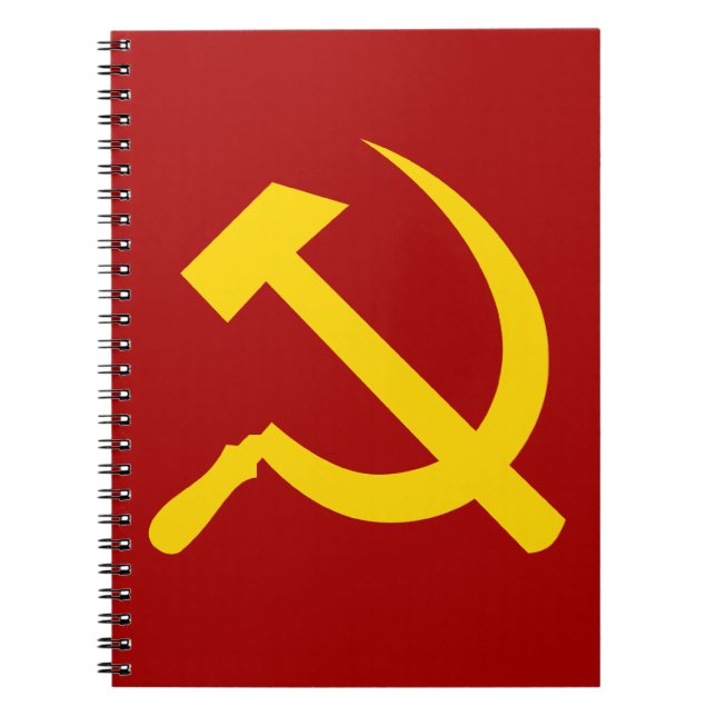 Soviet Union Symbol - Советский Союз Символ Notebook (Front)