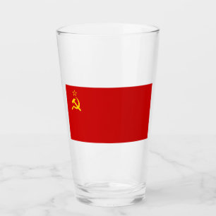 Soviet Union (USSR) (Communist Hammer and Sickle) Glass