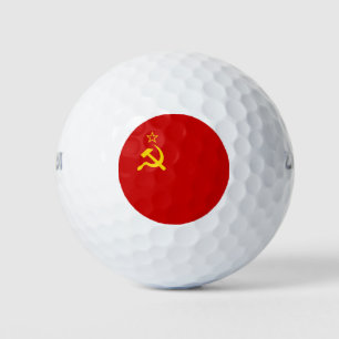 Soviet Union (USSR) (Communist Hammer and Sickle) Golf Balls