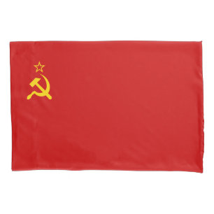 Soviet Union (USSR) (Communist Hammer and Sickle) Pillowcase