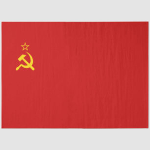 Soviet Union (USSR) (Communist Hammer and Sickle) Tissue Paper