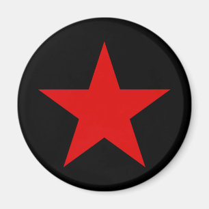Soviet USSR Communist Military Red Star Magnet