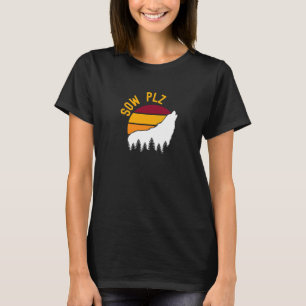 Sow Plz Retro Mmorpg Gaming T-Shirt