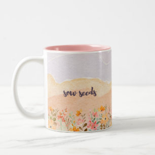 Sow Seeds Flower Mug
