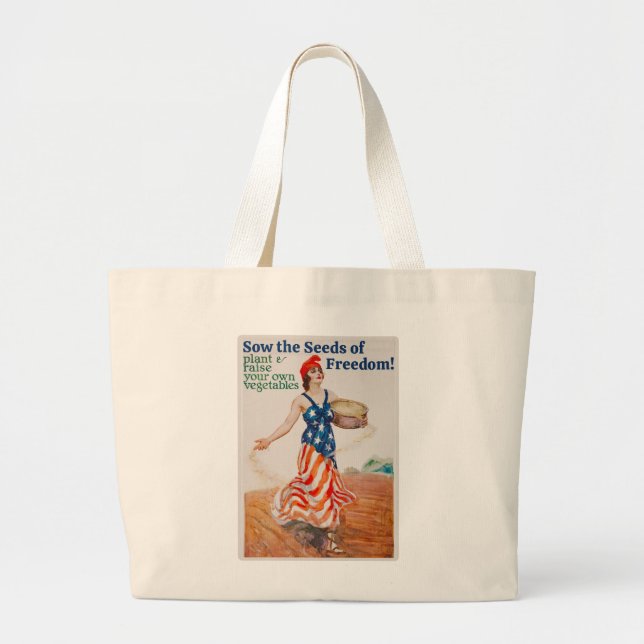 Sow the Seeds of Freedom ! sac fourre-tout jumbo (Devant)