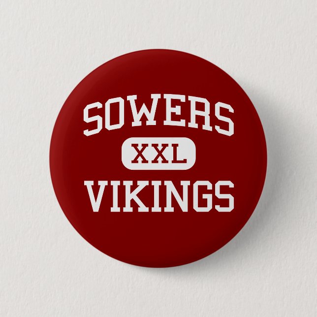 Sowers - Vikings - Middle - Huntington Beach 2 Inch Round Button (Front)