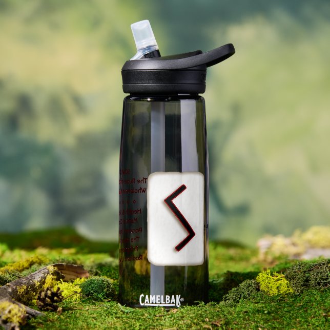 Sowilo "Success" Rune Stone Water Bottle (Outdoor)
