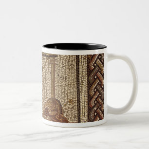 Sowing beans, from Saint-Roman-en-Gal Two-Tone Coffee Mug
