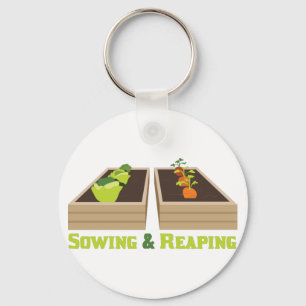 Sowing & Reaping Keychain