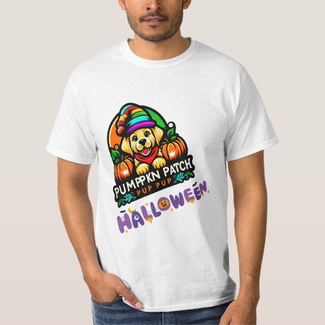 Sowing Seeds of Joy Pumpkin Patch T-Shirt (Front)