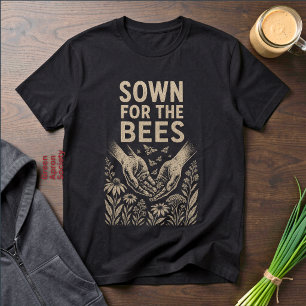 Sown for the Bees Native Wildflower Biodiversity Tri-Blend Shirt