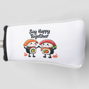 Soy happy together Sushi Kawaii Japanese Food  Golf Head Cover