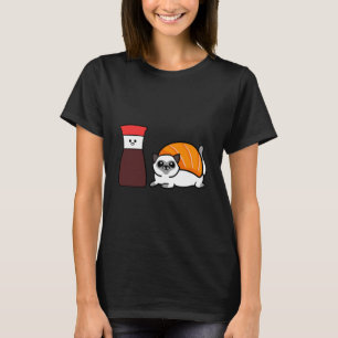 Soy Siamese Cat Sushi T-Shirt