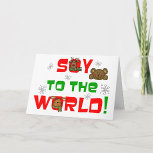 Soy to the World Holiday Card