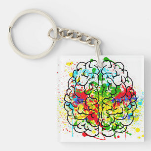 Soyez aimable avec votre porte - clé acrylique de