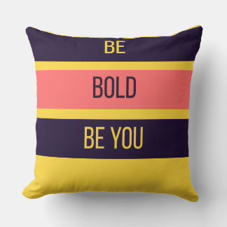 Soyez audacieux — Coussin de jet 90s maximaliste |