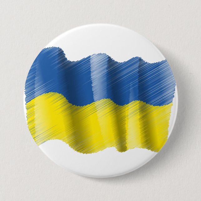 Soyez avec l'Ukraine ! ! ! Badge (Devant)