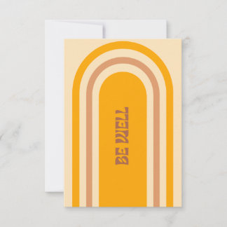 Soyez bien Carte pour notes - Sable