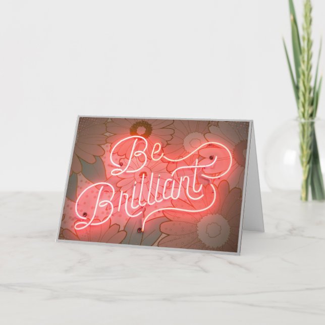 Soyez brillant - Vous avez cette carte d'inspirati (Devant)