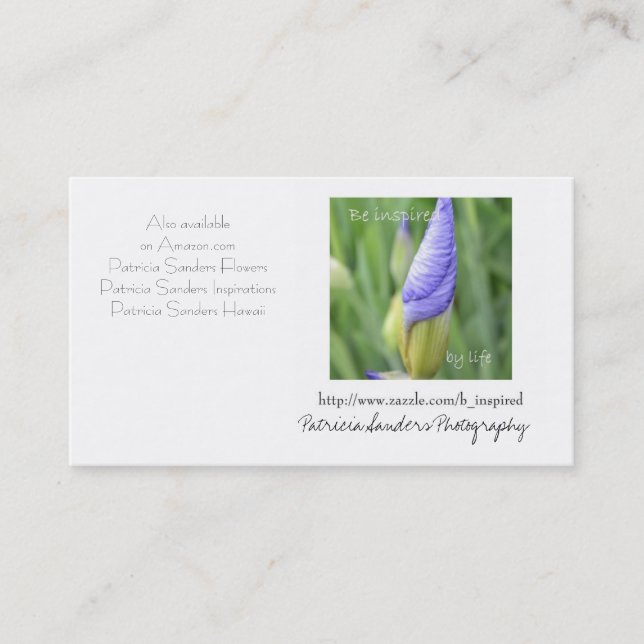 Soyez carte de visite inspiré (Devant)