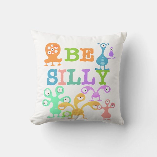 Soyez Coussin de monstres stupides (Recto)