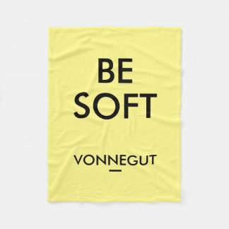 "Soyez" couverture molle d'ouatine de citation de