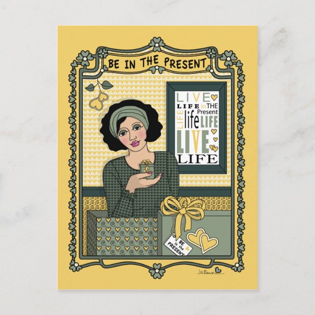 Soyez dans la carte postale Present_C_ (Devant)
