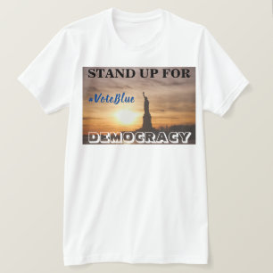 SOYEZ DÉMOCRATIE #VoteBlue T-Shirt