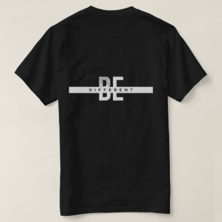 Soyez différent | T-Shirt de typographie motivatio